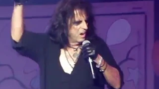 Alice Cooper performs "Suffragette City" at the Pantages in LA 10-31-16