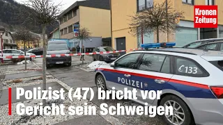 Polizist (47) bricht vor Gericht sein Schweigen | krone.tv NEWS