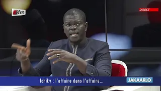 Jangat Bamba Kassé sur l'affaire Tchiky dans jakaarlo bi