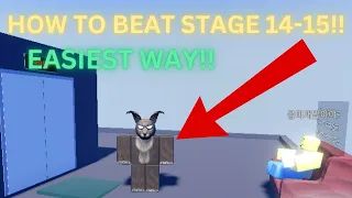 HOW TO BEAT STAGE 14-15 IN WALK TO SCHOOL IN OHIO ROBLOX!! EASIEST WAY!!!