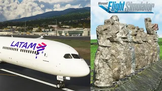 Flight Simulator 2020 | INCREDIBLE Boeing 787 flight to Easter Island in 4K