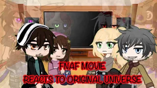FNAF Movie Reacts to Original Game Universe - read description ⚠️