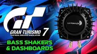 GT7 - Bass Shakers & Dashboard Setup - The BEST Haptics for Gran Turismo 7