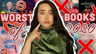 WORST BOOKS OF 2020 🚫 i read these trash books so you don't have to!