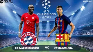 BARCELONA VS BAYERN MUNICH l UEFA CHAMPION'S LEAGUE l MATCH #1