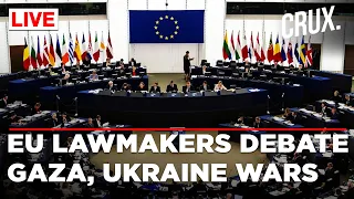 European Parliament Debates Israel's Gaza Offensive, Frozen Russian Assets to Fund Ukraine
