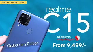 Realme C15 Qualcomm Edition: official Launched | 6000mAh Battery, 18W Charging & More| Realme C15 QE