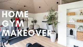 Home Gym DIY Renovation Makeover