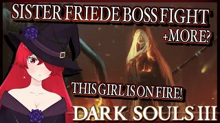 【Dark Souls 3】SISTER FRIEDE BOSS FIGHT & More? - Ashes of Ariandel DLC - #17-2【ENVtuber/Capo Miyo】