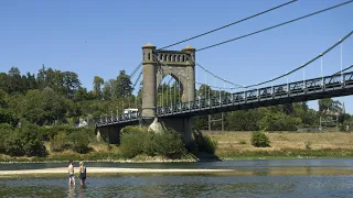 Dürre in Frankreich: Watend durch die Loire | AFP