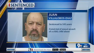 Convicted child molester sentenced to 141 years in prison by Las Cruces court