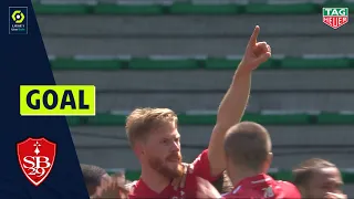 Goal Gaëtan CHARBONNIER (66' - STADE BRESTOIS 29) AS SAINT-ÉTIENNE - STADE BRESTOIS 29 (1-2) 20/21