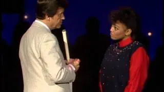 Dick Clark Interviews Kim Fields - American Bandstand 1984