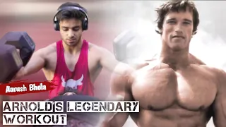 Arnold’s Training Program DAY 1 - Old School CHEST & BACK Workout