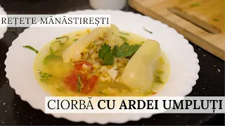 Ciorbă cu ardei umpluți - rețeta părintelui Silvan de la Sihăstria