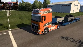 Euro Truck Simulator 2: Daf Xf With Logitech G29 In 2k Quality