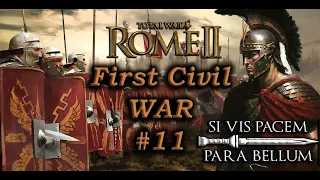 Para Bellum - First Civil War  Sulla campaign #11 - Defensive brilliance !  - Rome 2 Total War