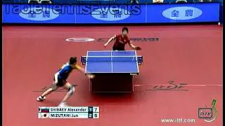 Jun Mizutani Vs Alexander Shibaev : 1/2 Final [Japan Open 2012]