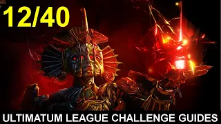 Ultimatum League - 12 Challenge Guide - Path of Exile 3.14 POE