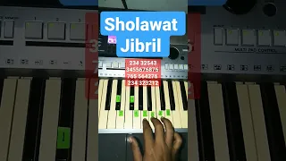 Sholawat Jibril (Tutorial Piano) #short