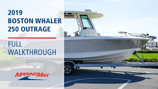 INCREDIBLE DEAL ON CENTER CONSOLE 2019 BOSTON WHALER 250 OUTRAGE