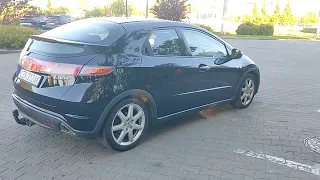 Honda Civic 1.8 LPG zaraz po zakupie.