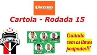 Professores SãoPaulinos - Cartola BR 22 - Rodada 15