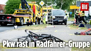 Radfahrer stirbt bei Kreuzungs-Crash, ein weiterer ist schwer verletzt | Bremen