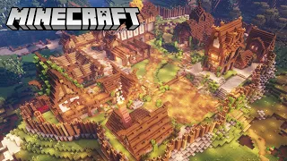 Minecraft Timelapse: Survival Village