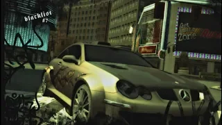 NFS MW Final Pursuit with Kaze's Mercedes-BenZ CLK500