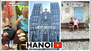 24 hours in Hanoi Old Quarter: Train Street, Hoan Kiem Lake, Hoa Lo museum, egg coffee & bun cha