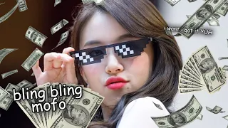 twice forgetting that they're millionaires