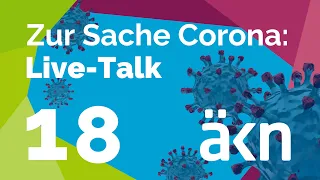 Zur Sache Corona: Live-Talk 18.01.2021 mit Professor Dr. med. Matthias Stoll