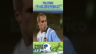 Martín Palermo y los tres penales contra Colombia
