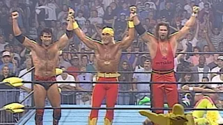 Hulk Hogan sides with The Outsiders: Bash at the Beach 1996