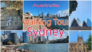 Walking tour in sydney/ Sydney Opera House/ Royal Botanic Garden Sydney/ Australia