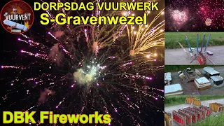Vuurwerkshow Dorpsdag - DBK Fireworks - S-Gravenwezel 2022