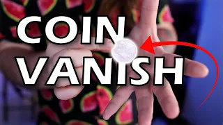 HOW to make a COIN VANISH! and bring it back!!! TUTORIAL! FOOL ANYONE!