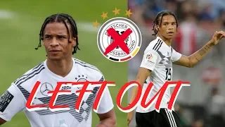 Leroy Sane LEFT OUT of Germany squad for the World Cup!!! Shame