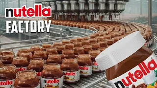 How Nutella Is Made In Factory? | Nutella Factory