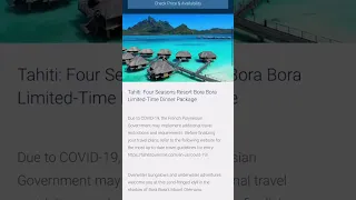 The Four Seasons at Bora Bora Room Tour