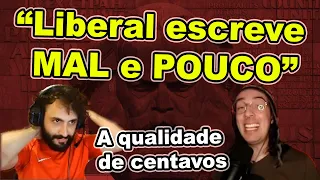 HISTORIADORES LERAM UM TEXTO LIBERAL E PASSARAM MAL AO VIVO