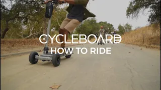 How to Ride a CycleBoard (in 90 Seconds)