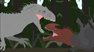 indominus rex vs malusaurus special 800 subs!🎉🎉