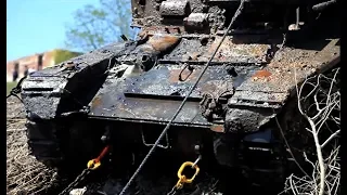 THE RISE OF THE WWII TANK FROM THE RIVER / WW2 METAL DETECTING