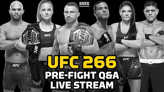 UFC 266: Volkanovski vs. Ortega Pre-Fight Q&A LIVE Stream - MMA Fighting