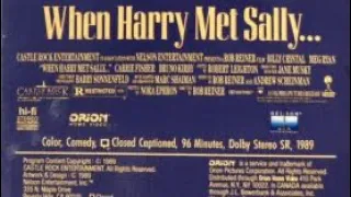 Opening and Closing to When Harry Met Sally (1989) on MPC On Demand
