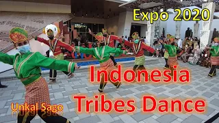 Indonesia Tribes Musical Dance at Indonesia Pavilion Expo 2020 Dubai | UAE | Unkal Sago