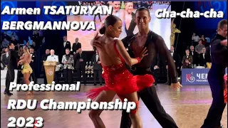 Armen Tsaturyan - Dominika Bergmannova | RDU Championship 2023 | Cha-cha-cha | Semi-final | WDC