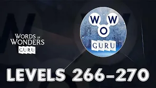 Words of Wonders: Guru Levels 266 - 270 Answers
